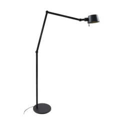 Arbejdsrum/Kontor|Gulvlamper ^ Lucande gulvlampe Silka, højde 216 cm, sort, metal