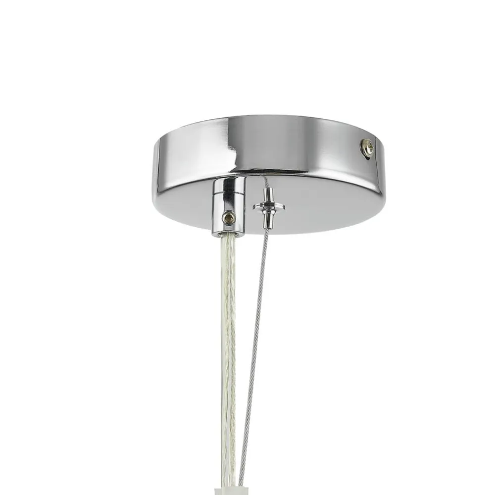 Lucande Pendellamper|Pendellamper > hængelampe Diborah, Ø 50 cm, farvet, glas, G9