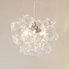 Lucande Pendellamper|Pendellamper > hængelampe Diborah, klar, Ø 43 cm, glas, G9