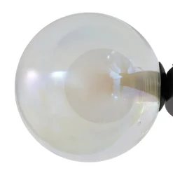 Lucande Pendellamper > hængelampe Marvi, Ø 68 cm, sort, glas, metal