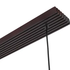 Pendellamper|Pendellamper ^ Lucande hængelampe Veloura, 3 lyskilder, 84 cm, glas, træ