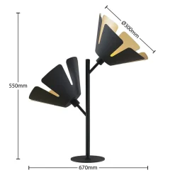 Lucande Bordlamper > Jemmily bordlampe, 2 lyskilder