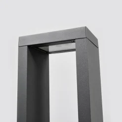 Lucande Terrassebelysning > Jupp LED-vejlampe, 60 cm, antracit, metal, IP54