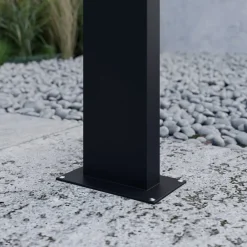 Lucande Terrassebelysning|Gadebelysning > Juvia LED-vejlampe, 100 cm, antracit, metal, IP54