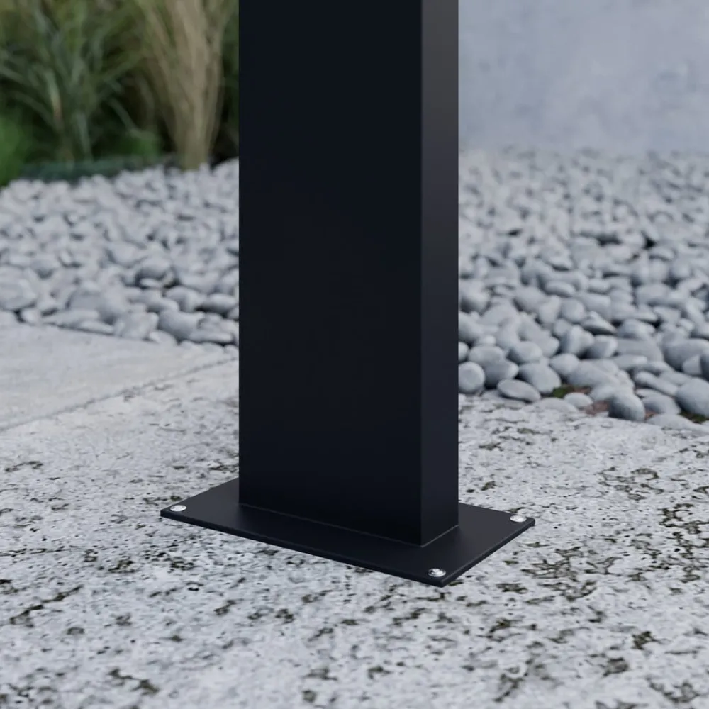 Lucande Terrassebelysning|Gadebelysning > Juvia LED-vejlampe, 100 cm, antracit, metal, IP54