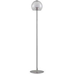 Lucande Gulvlamper > Kaiya gulvlampe med glasskærm