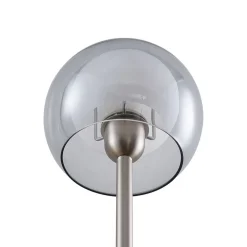 Lucande Gulvlamper > Kaiya gulvlampe med glasskærm