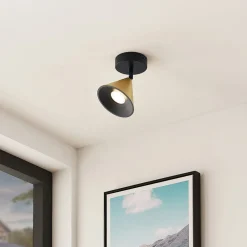 Lucande Loftlamper > Kartio loftlampe 1 lysk., drejelig messing