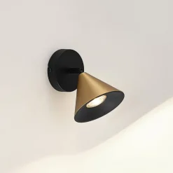 Lucande Loftlamper > Kartio loftlampe 1 lysk., drejelig messing