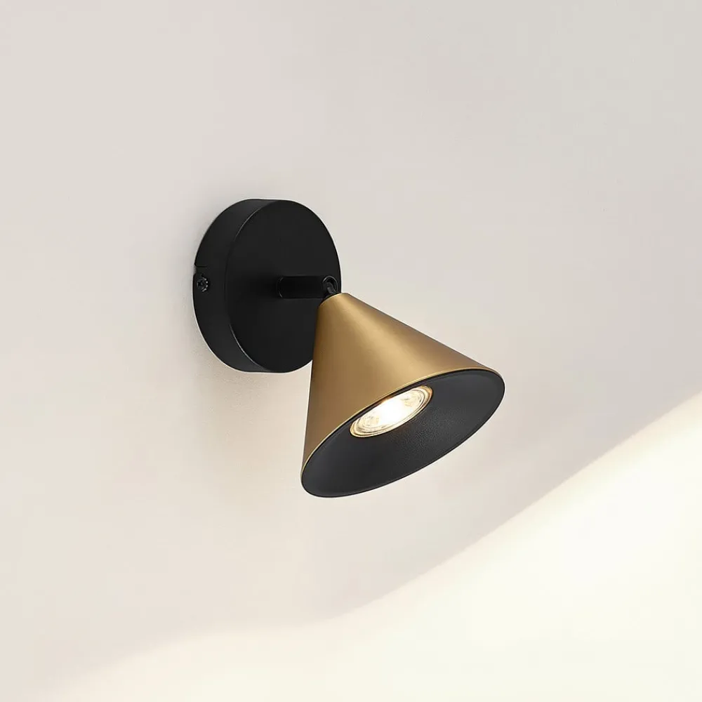 Lucande Loftlamper > Kartio loftlampe 1 lysk., drejelig messing
