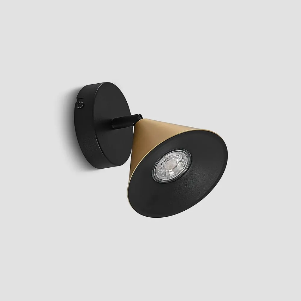 Lucande Loftlamper > Kartio loftlampe 1 lysk., drejelig messing