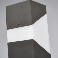 Lucande Sokkellamper Med Sensor|Sokkellamper > Kiran sokkellampe, 60 cm, sensor, grå, IP44, E27