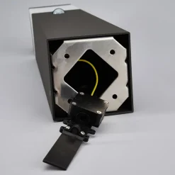 Lucande Sokkellamper Med Sensor|Sokkellamper > Kiran sokkellampe, 60 cm, sensor, grå, IP44, E27