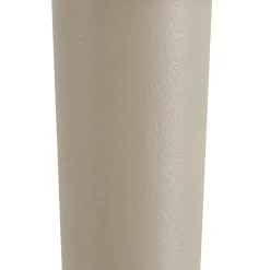 Dekorationsbelysning ^ Lucande LED-batteridrevet lysestage Lea, vase, beige, 28 cm
