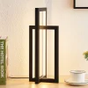 Lucande Pendellamper > LED-bordlampe Hylda, højde 42 cm, sort, aluminium