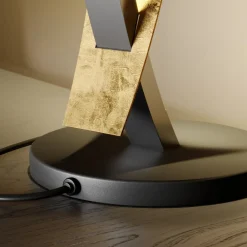 Lucande Pendellamper > LED-bordlampe Marija, sort, dæmpbar, 62 cm