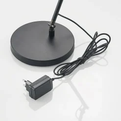 Arbejdsrum/Kontor|Bordlamper ^ Lucande LED-bordlampe Tarris, højde 46 cm, sort