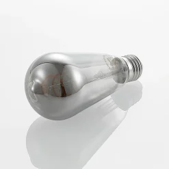 Lucande Dæmpbar Led-Pære|Filament Pære > LED E27 ST64 4W 1.800K dæmpes, titan 5 stk