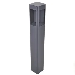 Lucande Gadebelysning > LED-gadelampe Annika, antracit, metal, 80 cm