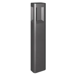 Lucande Gadebelysning > LED-gadelampe Annika, antracit, metal, 80 cm