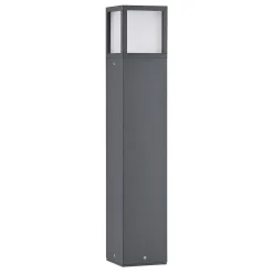 Lucande Terrassebelysning|Gadebelysning > LED-gadelampe Dewari, 65 cm, mørkegrå, IP54