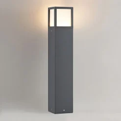 Lucande Terrassebelysning|Gadebelysning > LED-gadelampe Dewari, 65 cm, mørkegrå, IP54