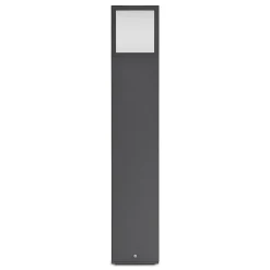 Lucande Terrassebelysning|Gadebelysning > LED-gadelampe Dewari, 65 cm, mørkegrå, IP54