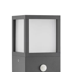 Lucande Gadebelysning Med Sensor|Terrassebelysning > LED-gadelampe Dewari, bevægelsessensor, 65 cm, IP54