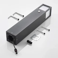 Lucande Gadebelysning Med Sensor|Terrassebelysning > LED-gadelampe Dewari, bevægelsessensor, 65 cm, IP54