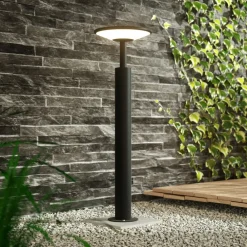 Lucande Gadebelysning > LED-gadelampe Fenia, 60 cm, antracit, IP65
