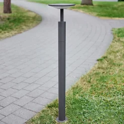 Lucande Terrassebelysning > LED-gadelampe Fenia, 100 cm, antracit, IP65