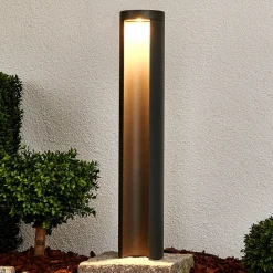 Lucande Terrassebelysning|Gadebelysning > LED-gadelampe Jaron, 65 cm, antracit, IP54