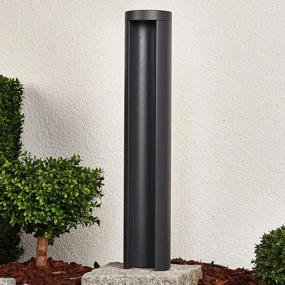 Lucande Terrassebelysning|Gadebelysning > LED-gadelampe Jaron, 65 cm, antracit, IP54