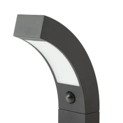 Gadebelysning Med Sensor|Gadebelysning ^ Lucande LED-gadelampe Lennik, sensor, 100 cm, antracit