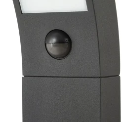 Gadebelysning Med Sensor|Gadebelysning ^ Lucande LED-gadelampe Lennik, sensor, 100 cm, antracit