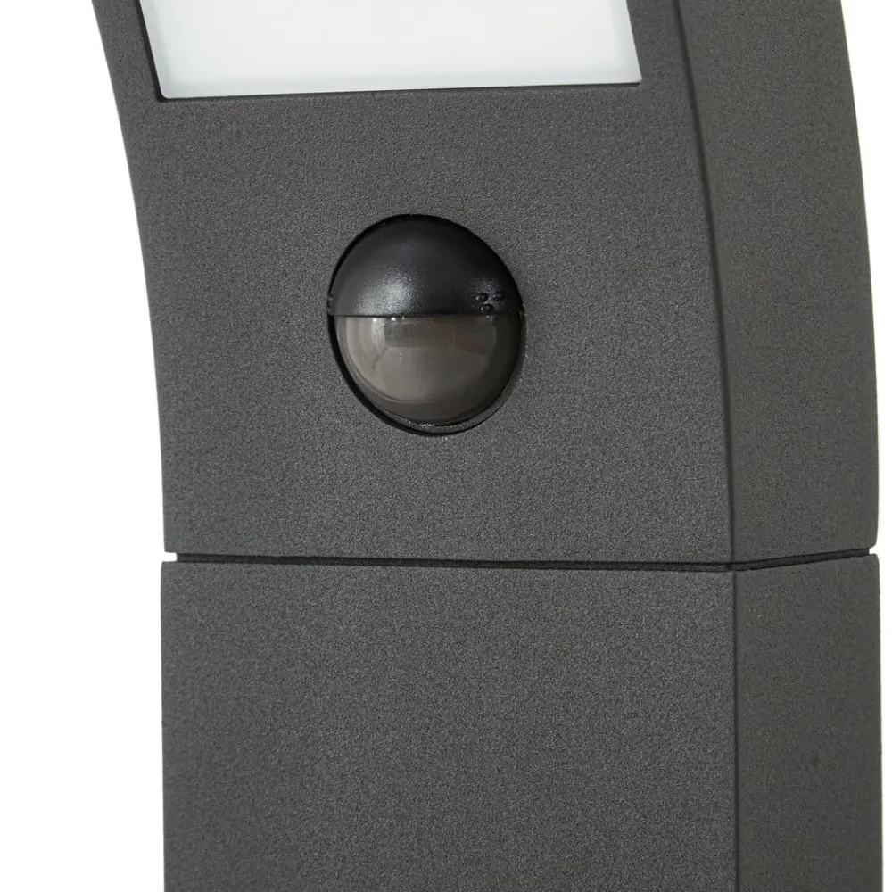 Gadebelysning Med Sensor|Gadebelysning ^ Lucande LED-gadelampe Lennik, sensor, 100 cm, antracit