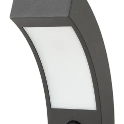 Gadebelysning Med Sensor|Gadebelysning ^ Lucande LED-gadelampe Lennik, sensor, 100 cm, antracit