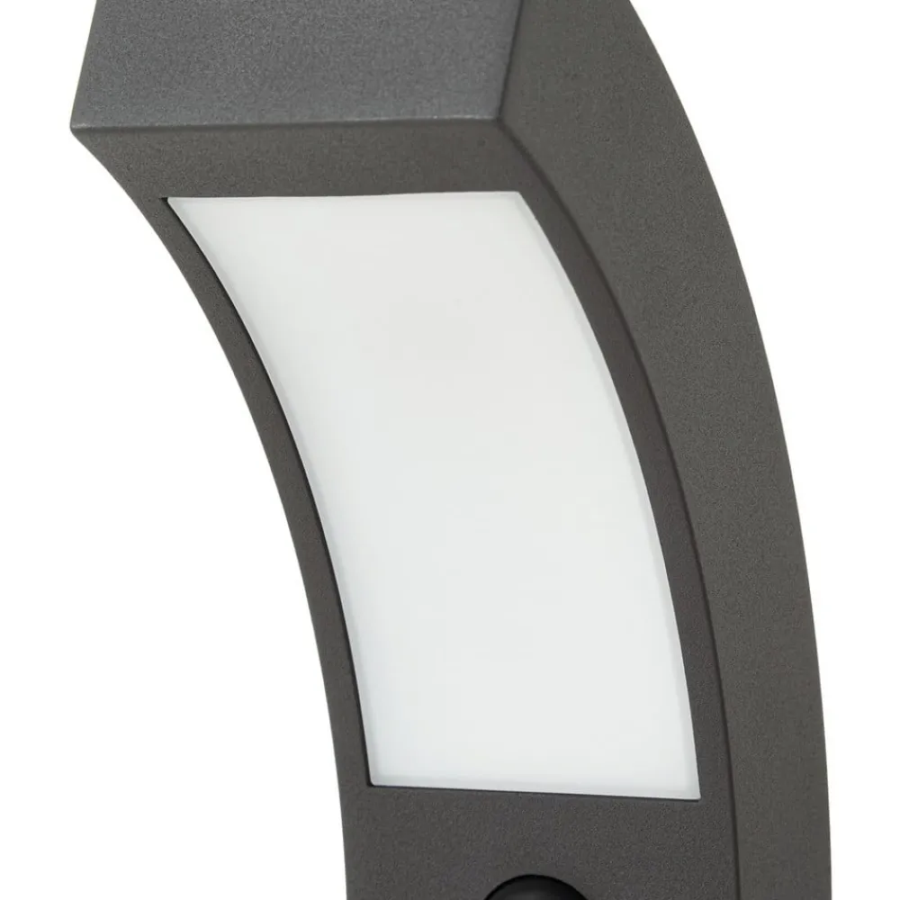 Gadebelysning Med Sensor|Gadebelysning ^ Lucande LED-gadelampe Lennik, sensor, 100 cm, antracit
