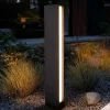 Lucande Terrassebelysning|Gadebelysning > LED-gadelampe Lirka, 2 lyskilder, grå, metal, 60 cm