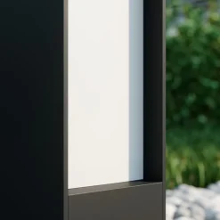 Lucande Terrassebelysning|Gadebelysning > LED-gadelampe Lirka, 2 lyskilder, grå, metal, 60 cm