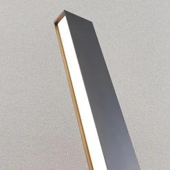 Lucande Terrassebelysning|Gadebelysning > LED-gadelampe Lirka, mørkegrå, metal, 60 cm