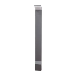 Gadebelysning ^ Lucande LED-gadelampe Nevio, antracit, metal, 100 cm