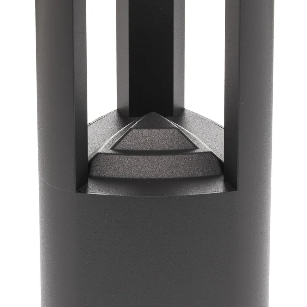 Terrassebelysning|Gadebelysning ^ Lucande LED-gadelampe Pirron, 80 cm, trekantet, IP54