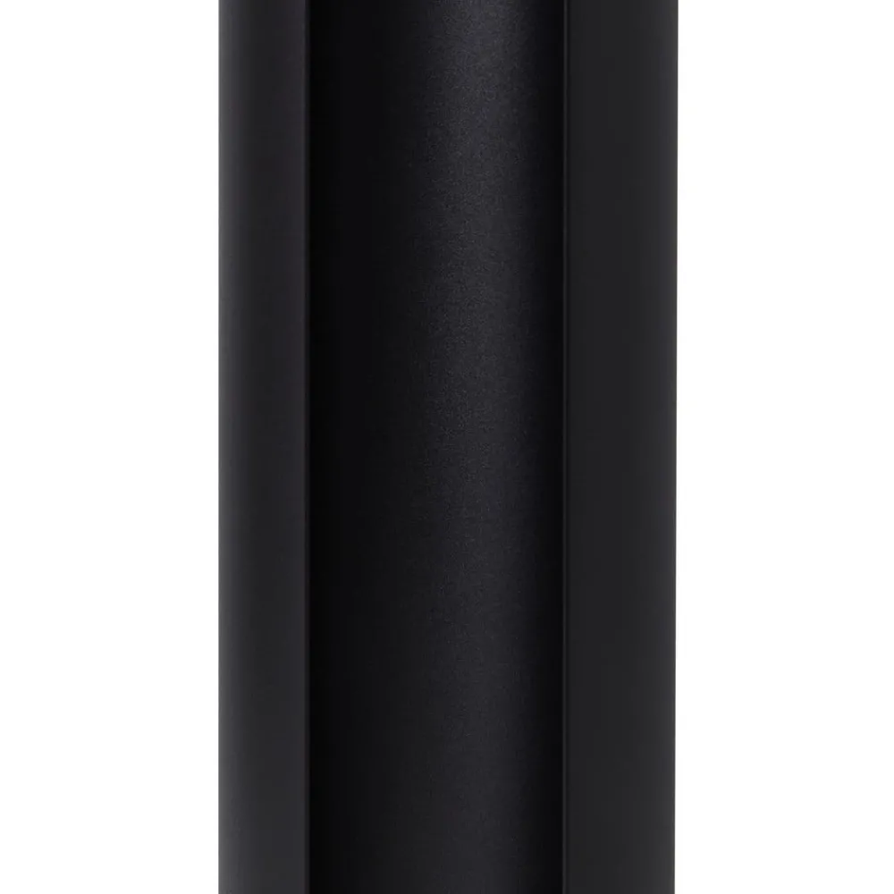 Lucande Gadebelysning > LED-gadelampe Raiku, sort, aluminium, 65 cm