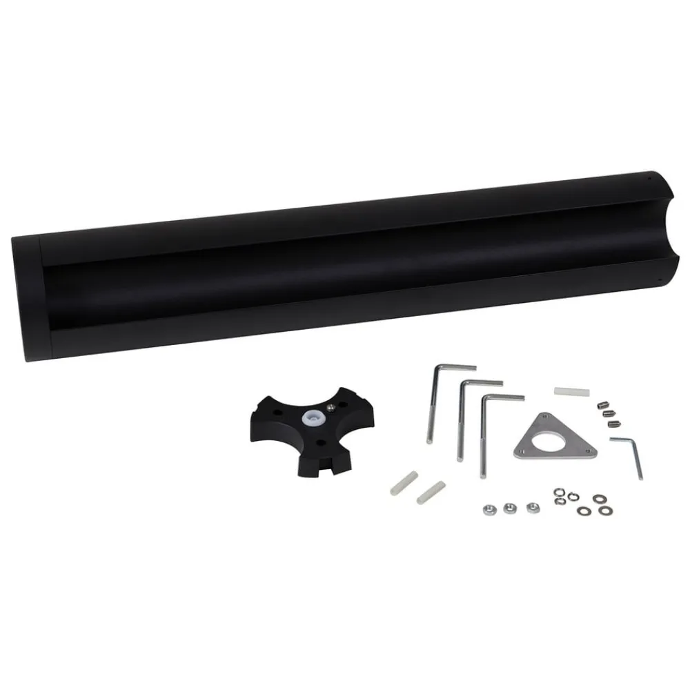 Lucande Gadebelysning > LED-gadelampe Raiku, sort, aluminium, 65 cm