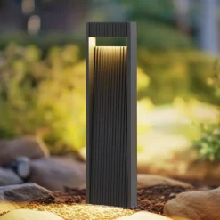 Lucande Terrassebelysning|Gadebelysning > LED-gadelampe Tavion, 60 cm, antracit, IP65