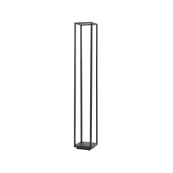 Gadebelysning ^ Lucande LED-gadelampe Thorvid, højde 120 cm, sort