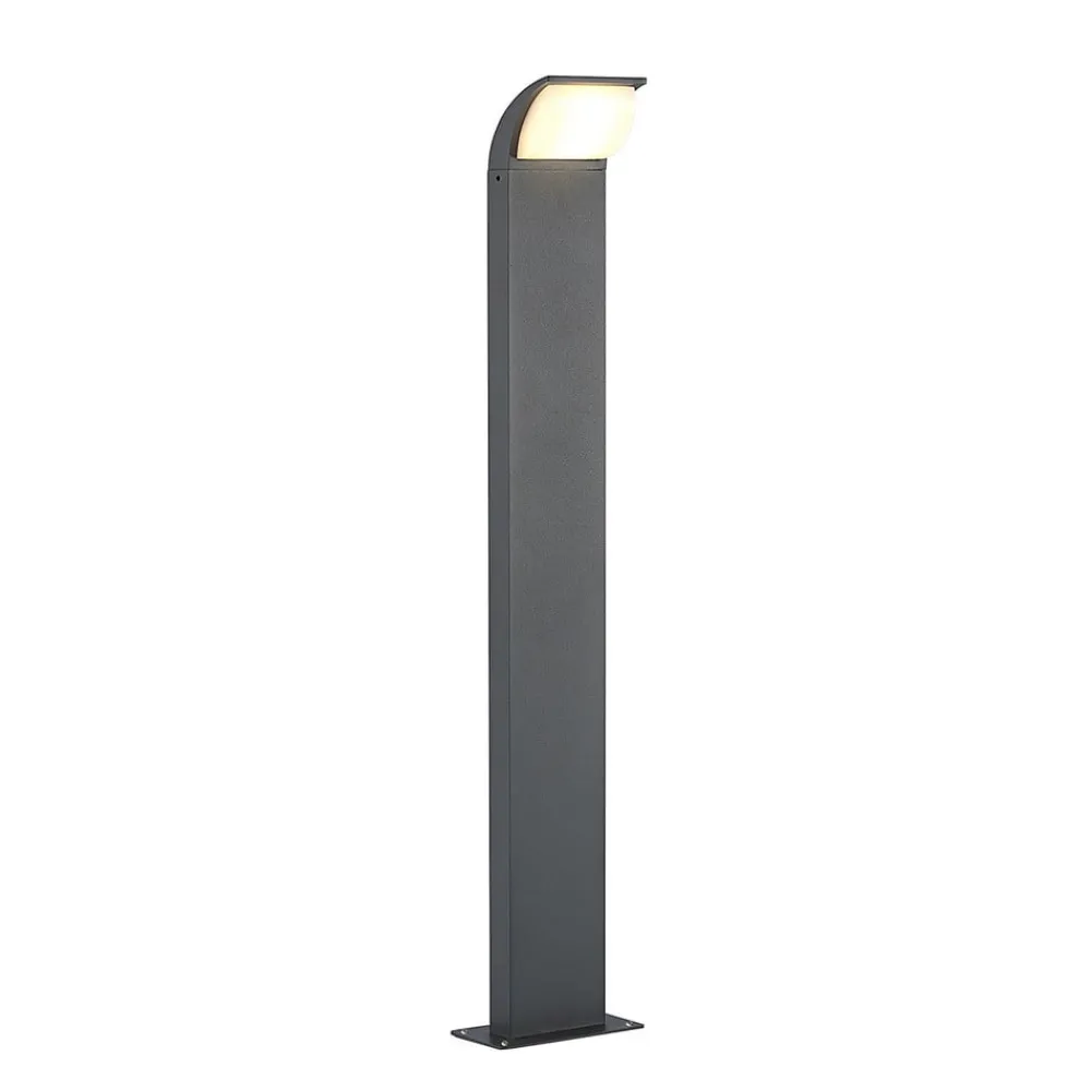 Terrassebelysning|Gadebelysning ^ Lucande LED-gadelampe Tinna, 80 cm, antracit, IP65