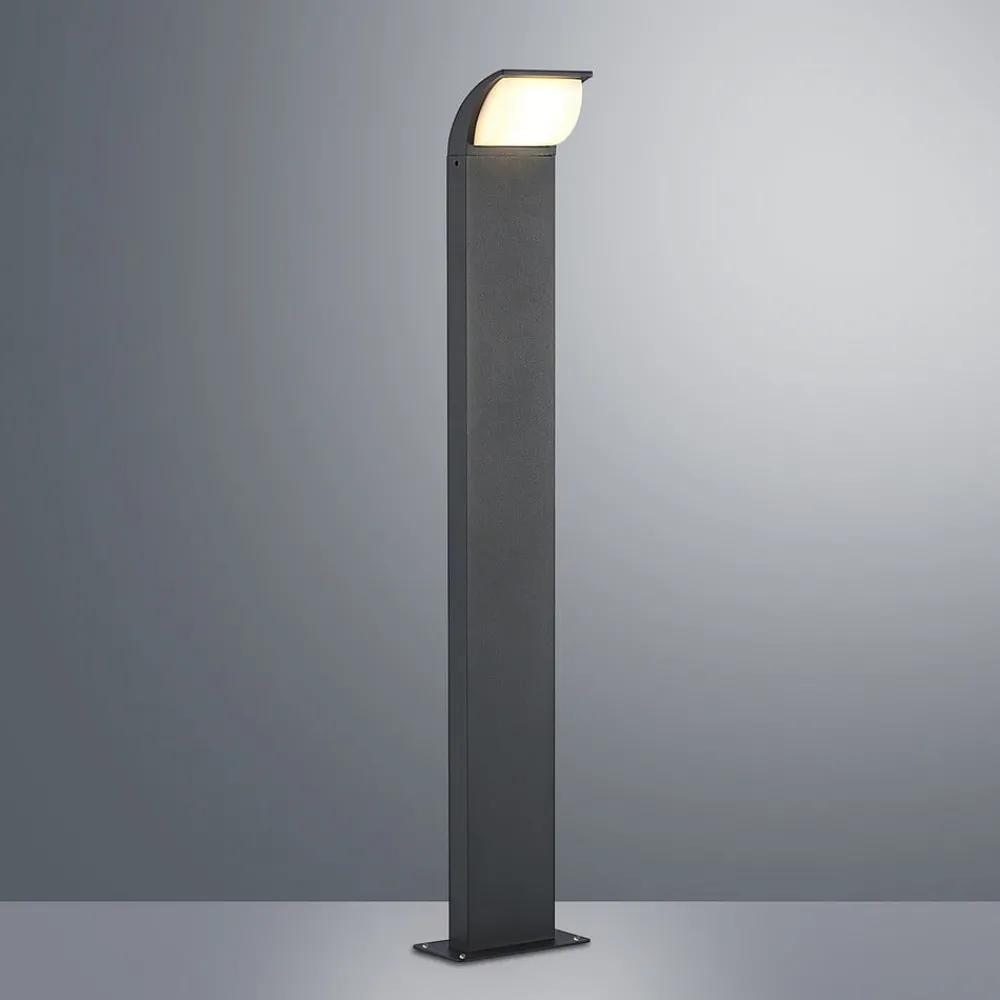 Terrassebelysning|Gadebelysning ^ Lucande LED-gadelampe Tinna, 80 cm, antracit, IP65