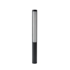 Lucande Terrassebelysning|Gadebelysning > LED-gadelampe Tuberia, antracit, metal, 80 cm